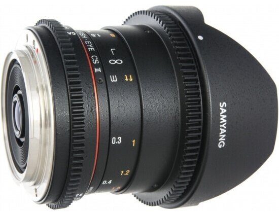 Объектив Samyang 8mm T38 AS IF UMC Fish-eye CS II VDSLR Canon EF