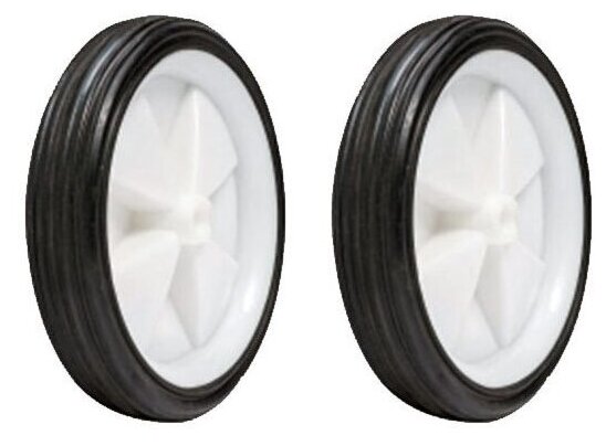 фото Приставное колесо TRIX на детский велосипед пластик-резина черно-белые для детского велосипеда