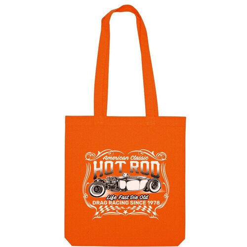 фото Сумка шоппер us basic, оранжевый