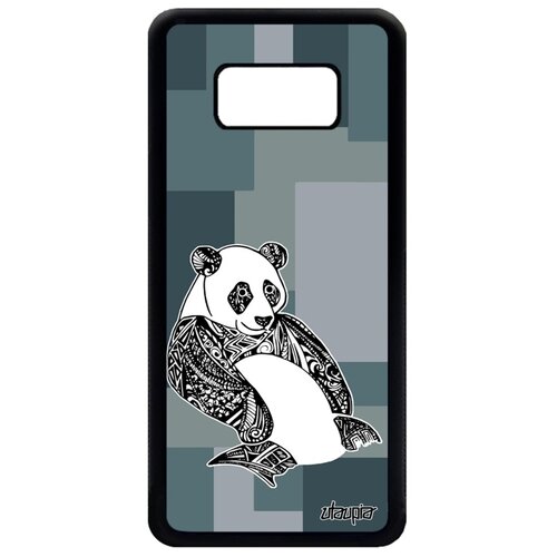 фото Чехол на мобильный samsung galaxy s8, "панда" медведь большая utaupia