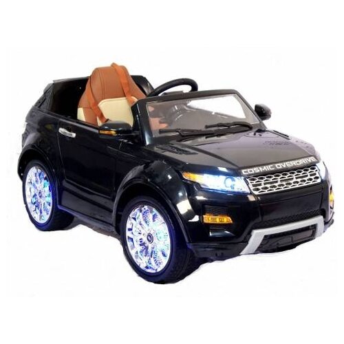 RiverToys Автомобиль Range Rover A111AA VIP, черный электромобиль range rover evoque кожаное сиденье eva колеса цвет белый