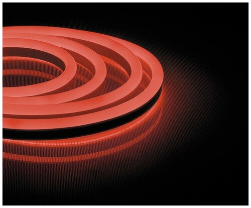 Cветодиодная LED лента Feron LS720 неоновая, 120SMD(2835)/м 9.6Вт/м 50м IP67 220V красный