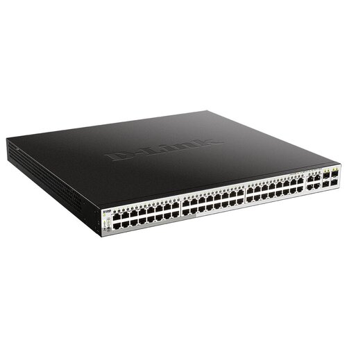 Коммутатор D-link DGS-1210-52MP/FL1A 48G 4SFP 48PoE