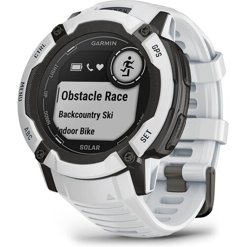 Умные часы Garmin Instinct 2X Solar, белый 010-02805-04 мужские часы garmin 010 02441 15