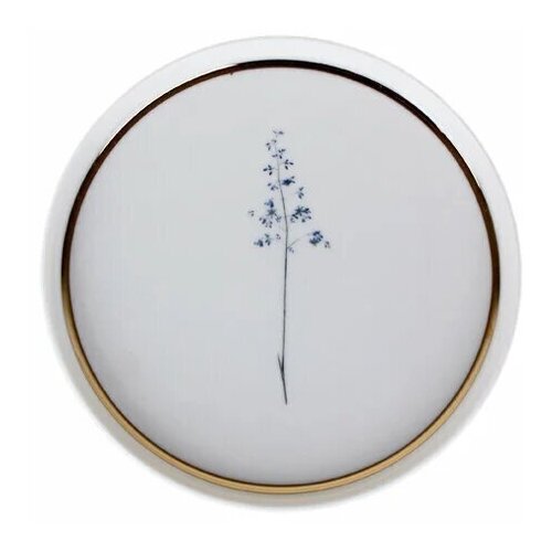 фото Тарелка пирожковая цветок n 8 porland botanical por0930, 18 см
