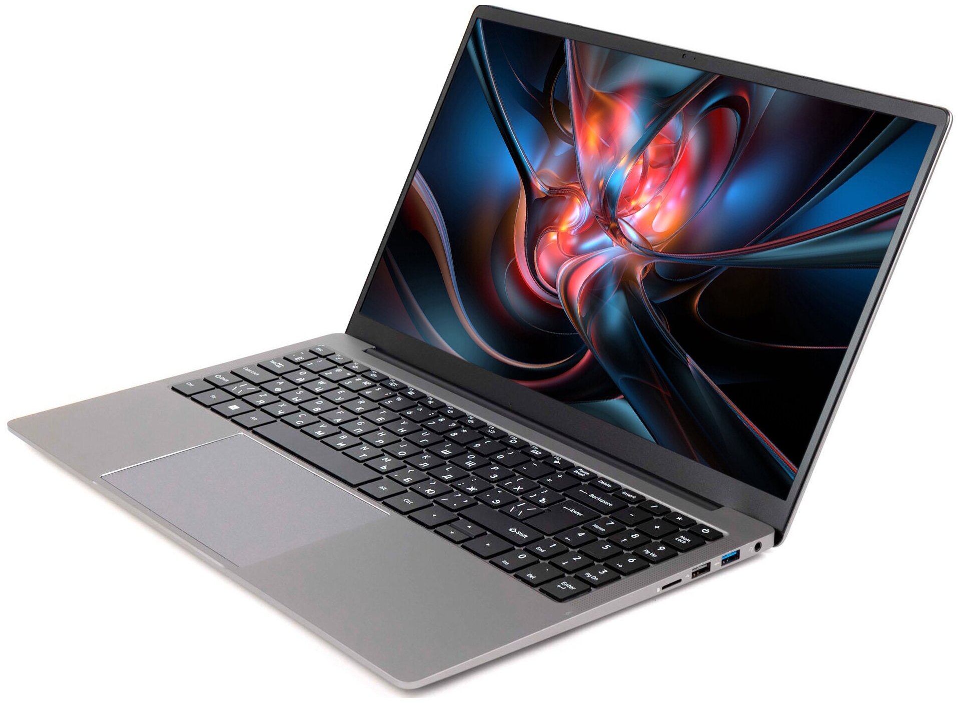 Ноутбук HIPER Office H1574O582DM 156" IPS Intel Core i5 1235U 13ГГц 10-ядерный 8ГБ 256ГБ SSD Intel UHD Graphics интегрированное Fr