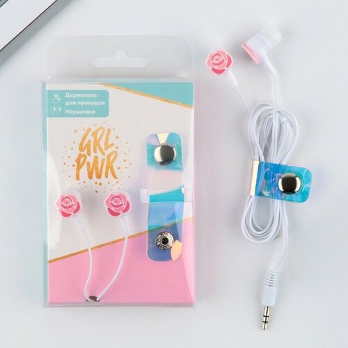 Набор наушники и держатель для проводов GRL PWR модель VBT 12125 х 85 см 29400₽