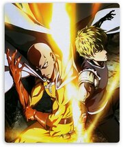 Коврик для мышки прямоугольный One Punch Man - Saitama and Genos