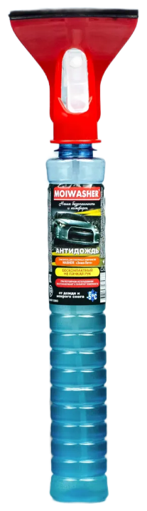 Антидождь для автомобиля с водосгоном MOIWASHER (WASHER) средство для стекол автомобиля Мойщик антидождь универсальный всесезонный (300 мл /WAT 1120003)