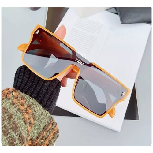 Дизайнерские солнцезащитные очки FENG, orange