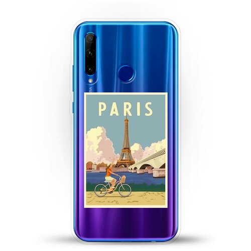 фото Силиконовый чехол париж на honor 10i andy & paul