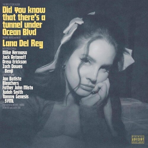 Виниловая пластинка Lana Del Rey. Did You Know That Theres A Tunnel Under Ocean Blvd (2 LP) lana del rey did you know that there s a tunnel under ocean blvd pink limited розовая с альтернативной обложкой виниловая пластинка товар уцененный