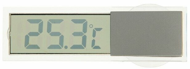 Термометр Luazon LTR-17, электронный, на присоске, прозрачный - фотография № 3