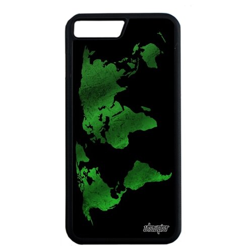 фото Чехол на телефон iphone 7 plus, "карта мира" планета глобус utaupia