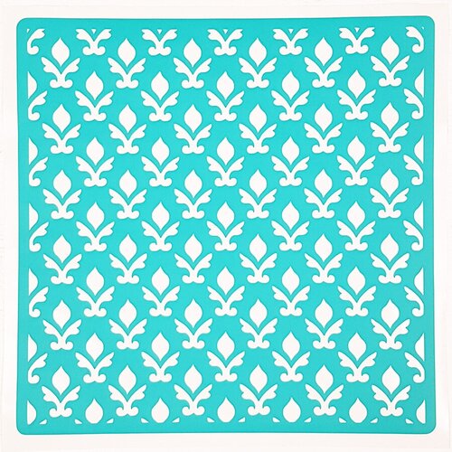 Трафарет на клеевой основе Фоновый вензеля