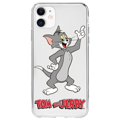 фото Чехол накладка лицензия tom & jerry для iphone 11, айфон 11 (том и джерри 10) deppa
