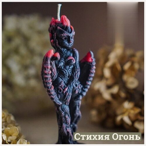 Изображение товара Силиконовый молд Стихия Огонь для свечи, мыла, гипса