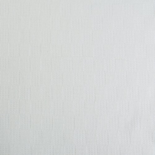 Ткань Вафельное Пике (Турция), WH 216088, 130г/м²,100% хлопок, шир.240см, цв. молочный, уп.3м бусины на бобине 3мм цв 2 молочный уп 100 м