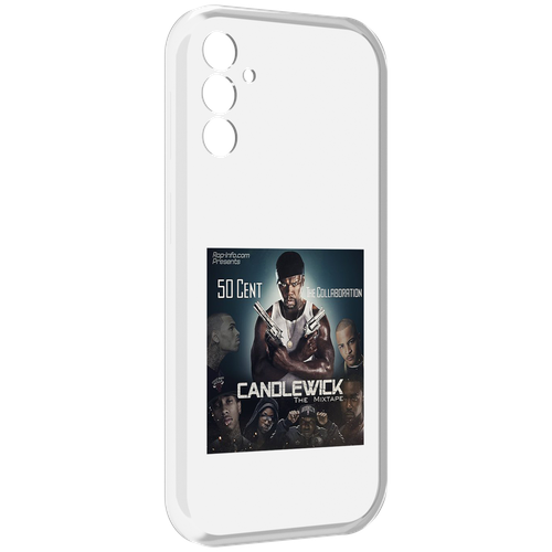 Чехол MyPads 50 Cent - CandleWick для Samsung Galaxy M13 задняя-панель-накладка-бампер