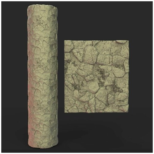 Рельефный текстурный ролик для полимерной глины, мастики, марципана и теста