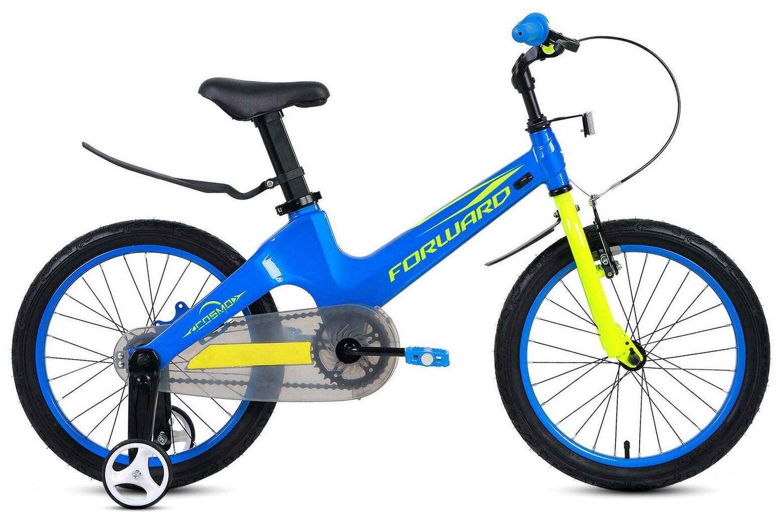 Детский велосипед Forward Cosmo 18 (2021) синий Один размер