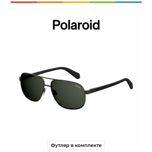 Солнцезащитные очки Polaroid Polaroid PLD 2059/S 003 M9 PLD 2059/S 003 M9, черный polaroid pld 7039 s 003 m9