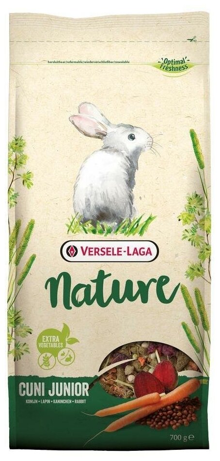 Корм для кроликов Versele-Laga Nature Cuni Junior , 700 г