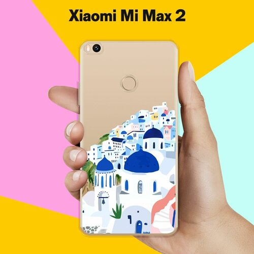 Силиконовый чехол на Xiaomi Mi Max 2 Греция / для Сяоми Ми Макс 2