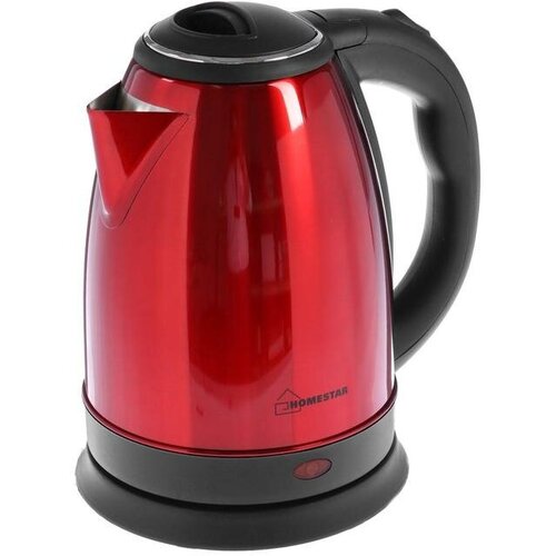 Чайник электрический HOMESTAR HS-1010 металл 18 л 1500 Вт красный 262100₽