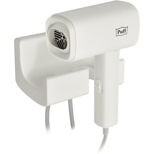Фен настенный Puff 1601 1600Вт белый 461200₽