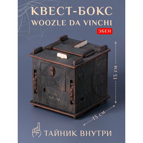 Квест-куб головоломка Woozle Da Vinchi (Эбен)