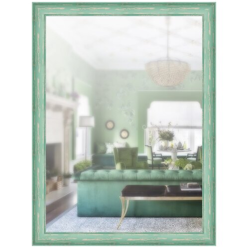 фото Зеркало в широкой раме 60 x 80 см, модель p045073 аурита