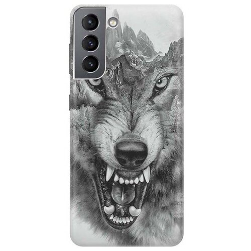 RE: PA Чехол - накладка ArtColor для Samsung Galaxy S21 с принтом Волк в горах
