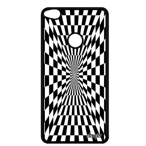 фото Чехол на телефон huawei p8 / p9 lite 2017, "иллюзия шахмат" квадраты графика utaupia