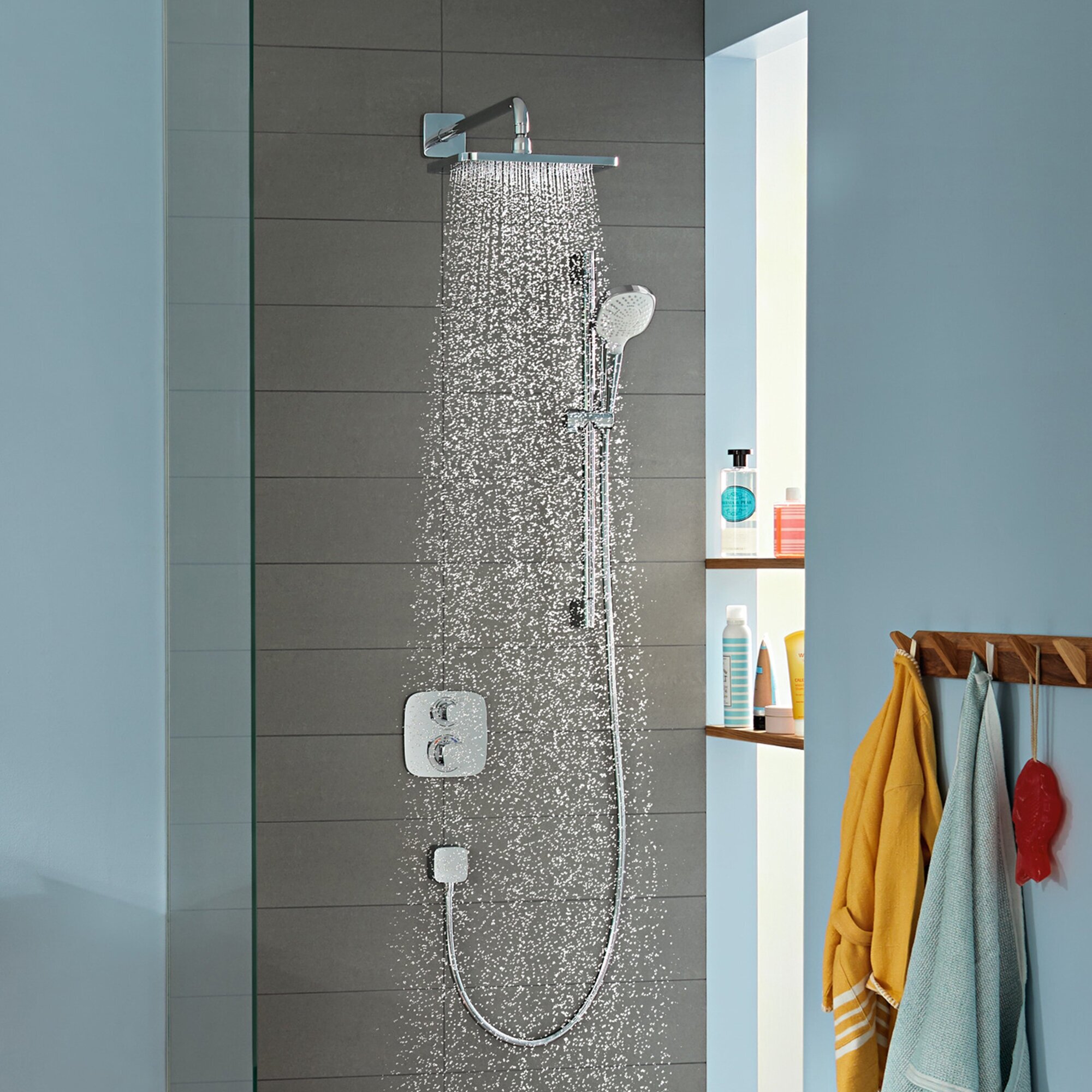 Верхний душ Hansgrohe Croma E 26257000 - фотография № 8