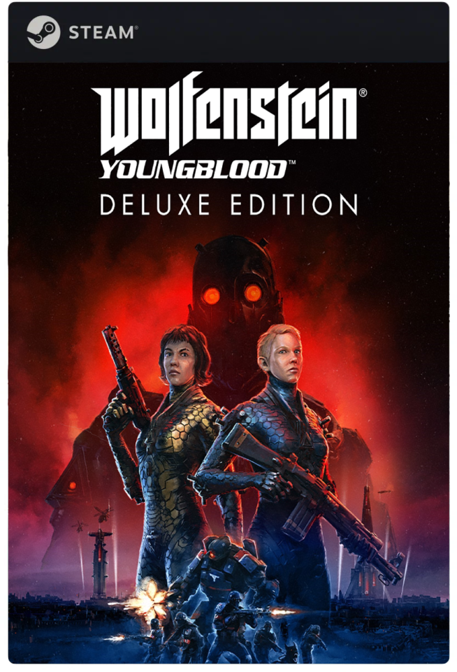 Игра Wolfenstein: YoungBlood Deluxe Edition для PC, Steam, электронный ключ