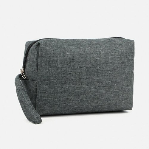 Косметичка TLtriumph на молнии, ручки для переноски, подкладка, серый