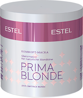 ESTEL PRIMA BLONDE Комфорт-маска для светлых волос, 300 мл, банка