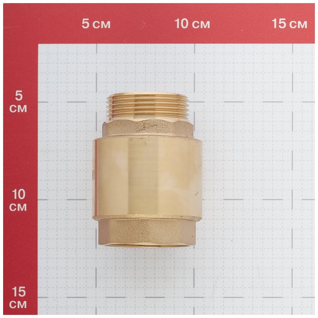 Фитинг BELAMOS Обратный клапан FV-D 1 латунь внешн резьба