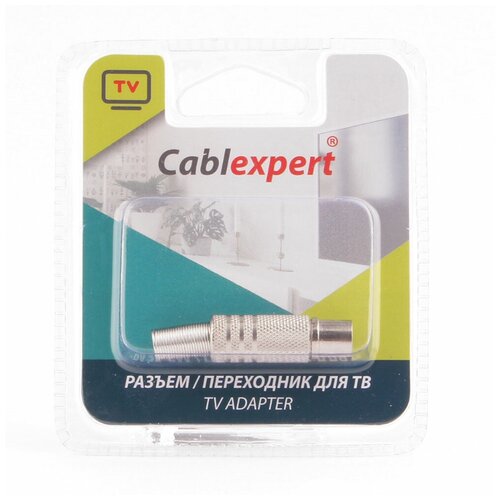 Разъём Cablexpert TVPL-01, TV (папа) набор из 3 штук разьем cablexpert tvpl 01 tv папа