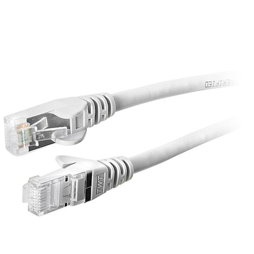 Патч-корд TWT RJ45-RJ45, 4 пары, FTP, категория 6, 3 м, серый, 45-45-3.0/S6-GY 16102370