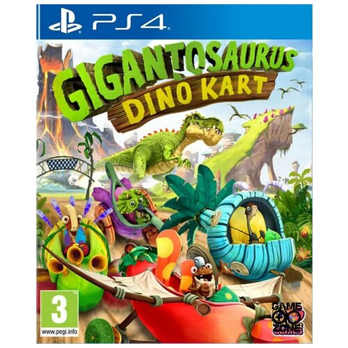 Игра для PlayStation 4 Gigantosaurus: Dino Kart