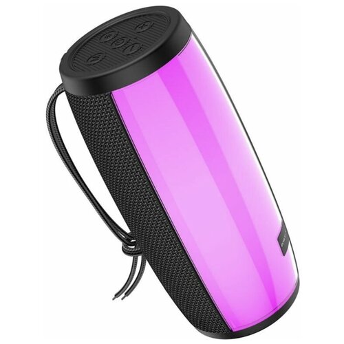 Borofone / Колонка Bluetooth LED BT/microSD/USB/AUX 2400mAh черная BR20 Sound Wave колонка borofone br20 colorful