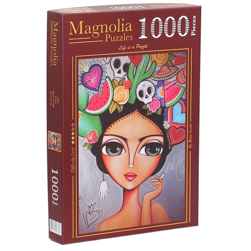 пазл magnolia 1000 деталей африканская женщина Пазл Magnolia 1000 деталей: Фрида