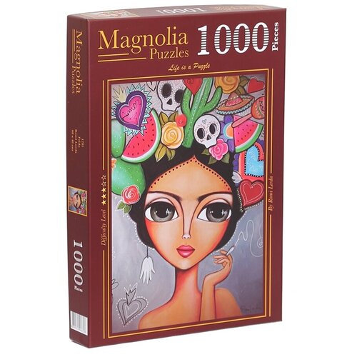 Пазл Magnolia 1000 деталей: Фрида пазл magnolia 1000 деталей дерево бесконечной любви