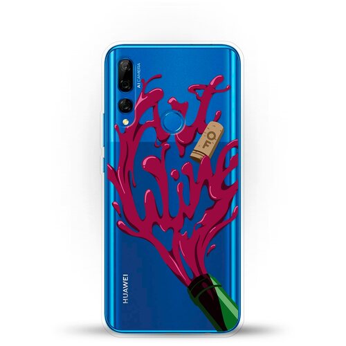 фото Силиконовый чехол art of wine на huawei y9 prime (2019) andy & paul