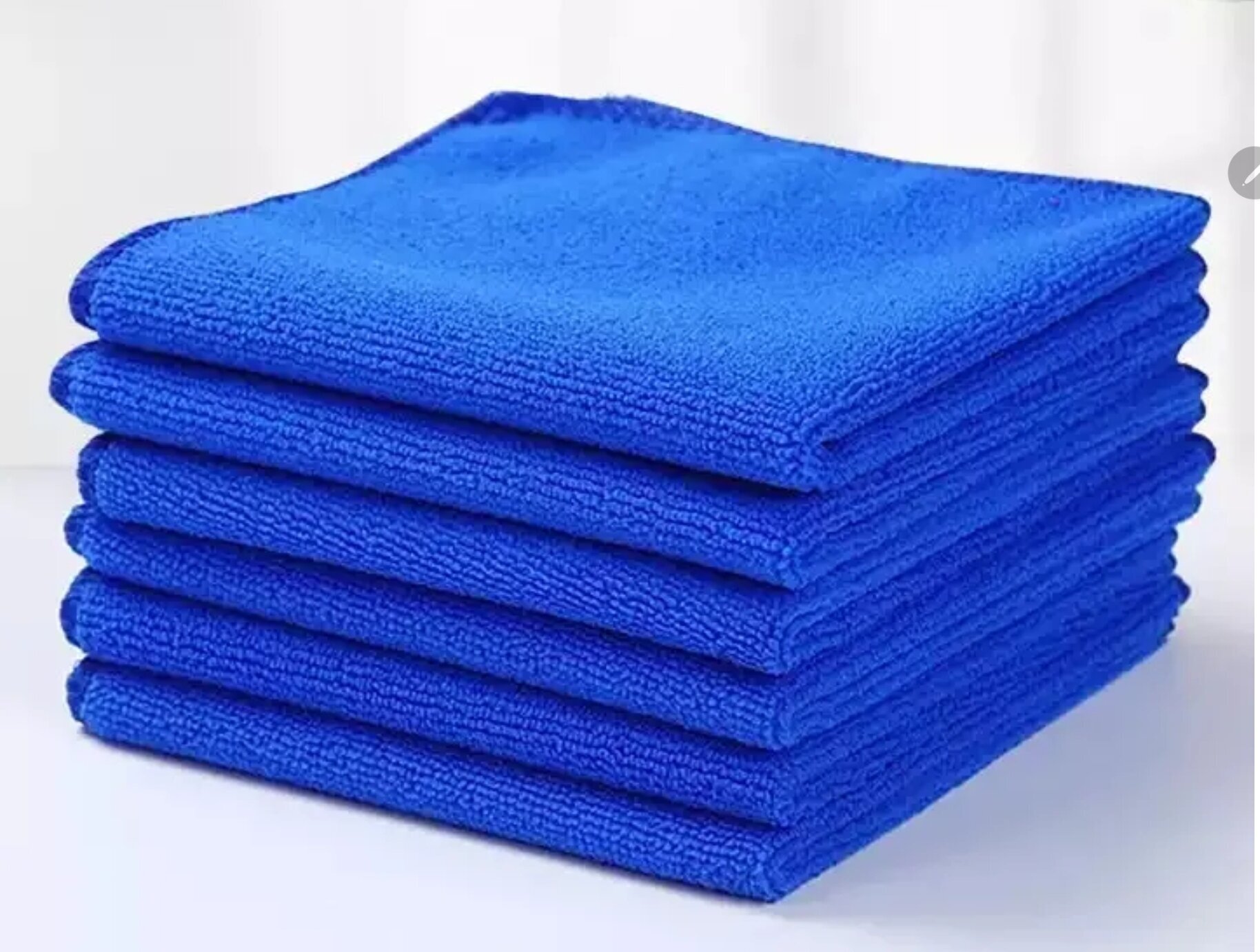 фото Набор универсальных салфеток из микрофибры 30см х 60 см 10 шт, тряпки для уборки