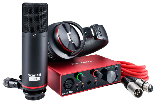 Внешняя звуковая карта Focusrite Scarlett Solo Studio 3rd Gen