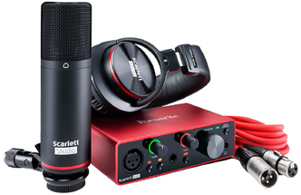 Внешняя звуковая карта Focusrite Scarlett Solo Studio 3rd Gen