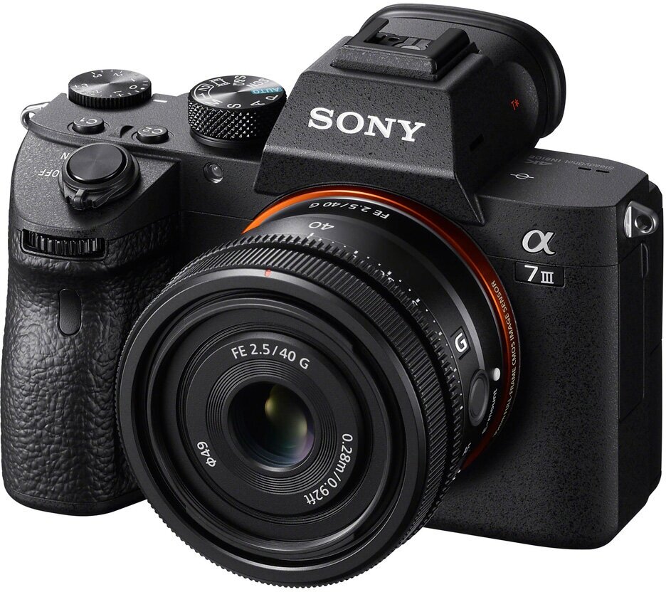 Объектив Sony FE 40mm f/25 G (SEL40F25G)